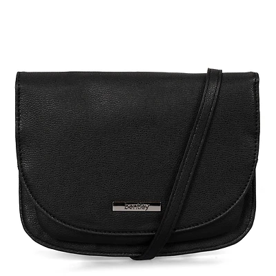 FINAL SALE - Organizer Flat Crossbody Bag With Card Holder