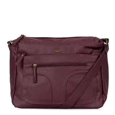 Sac à bandoulière grainé