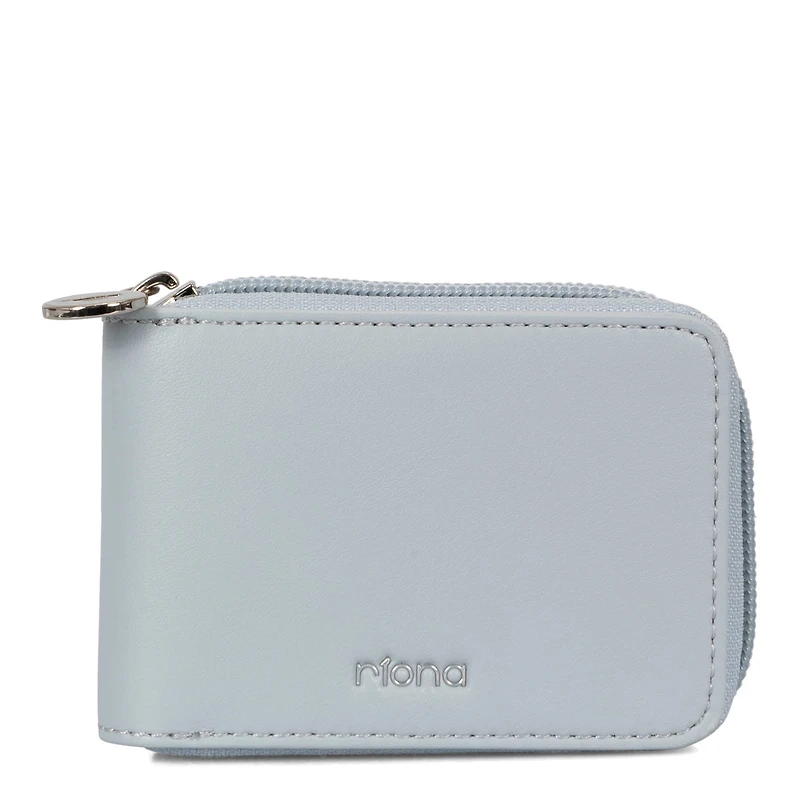 FINAL SALE Soho RFID Zip-Around Credit Card Holder