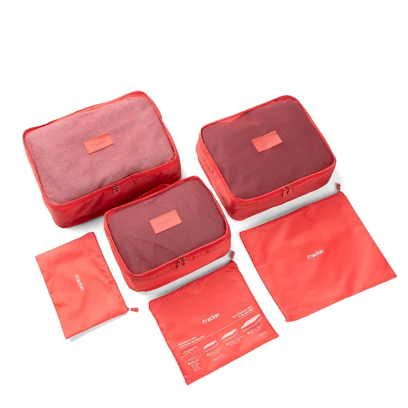 Ensemble de 3 cubes d'emballage et sacs rangement