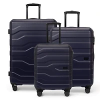 VENTE FINALE - Ensemble de 3 valises rigides Colore
