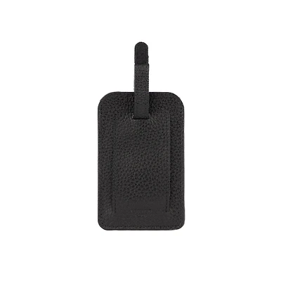 Tracker Leather Luggage Tag