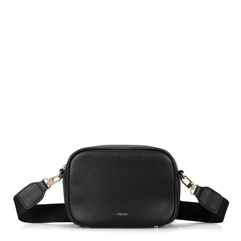 Riona Tina RFID Camera Bag Crossbody, Black