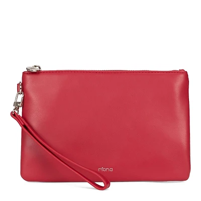 Riona Hailey Smooth RFID Wristlet Pouch