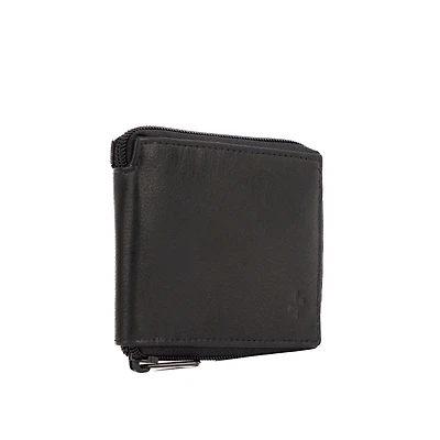 Tracker Core RFID Leather Zip-Around