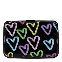 Tracker Aluminum Case RFID Graffiti Hearts