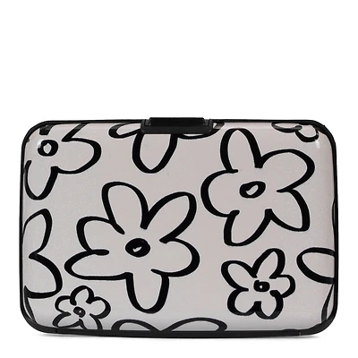 Tracker Aluminum Case RFID Flower Doodles