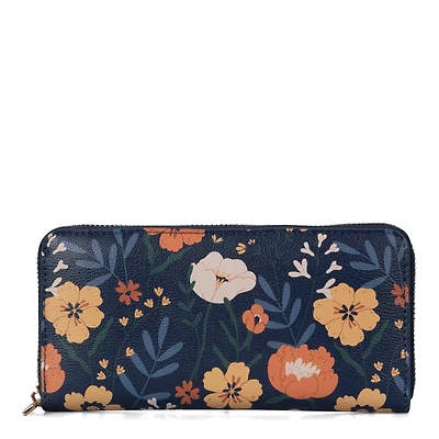 Tracker Nora RFID Zip-Around Fall Florals