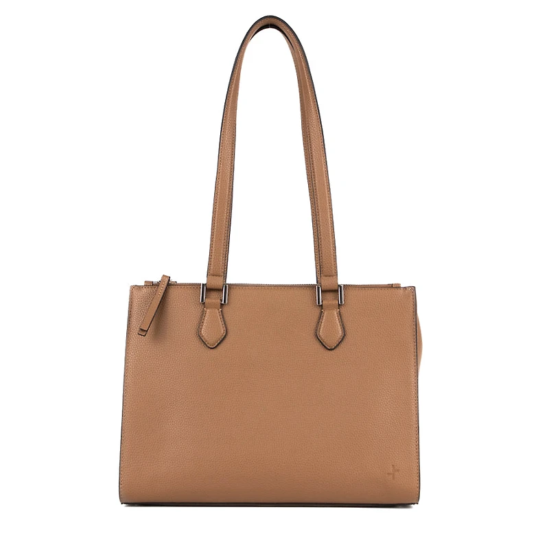 Sac fourre-tout RFID en cuir de qualité supérieure Tracker