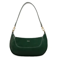 Riona Ella RFID Patent Baguette Black