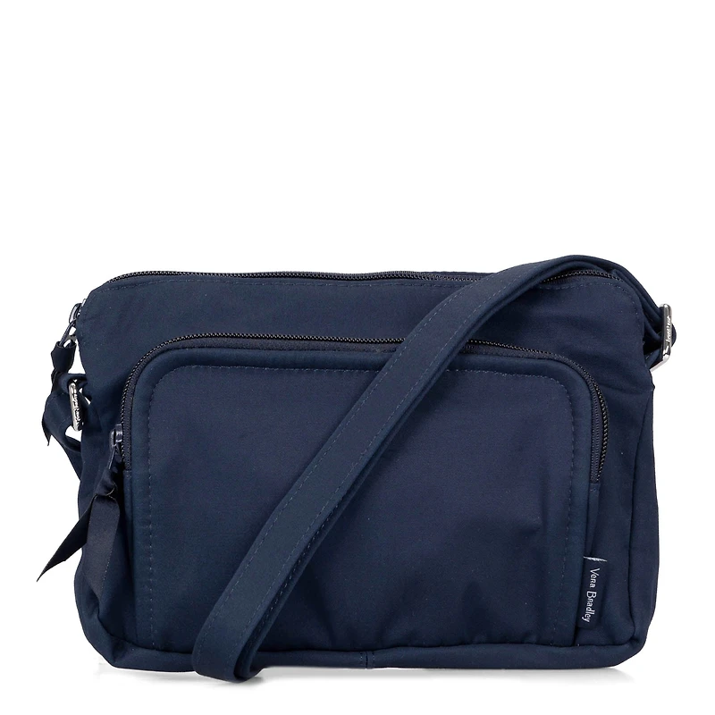 Petit sac à bandoulière hipster RFID Vera Bradley bleu marine