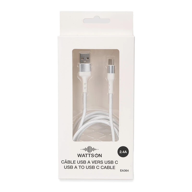 Câble USB-A vers USB-C