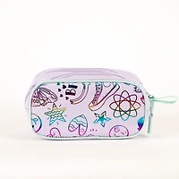 Tracker Doodle Foil Purple Pencil Case