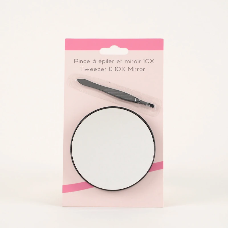 LT Jet Set Glam 10X Mirror/Tweez