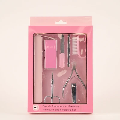 LT Jet Set Glam  8 PC Mani Set