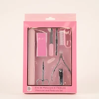 LT Jet Set Glam  8 PC Mani Set