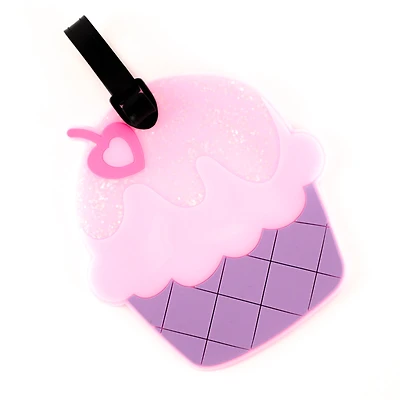 Tracker Cupcake Luggage ID Tag