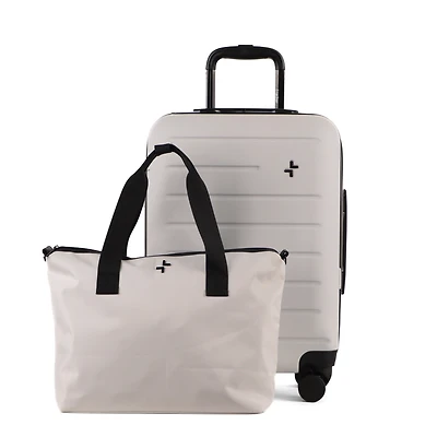 Ensemble valise de cabine rigide 20.5po et fourre-tout Tracker Uptown