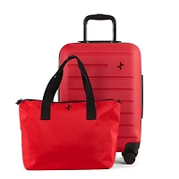 Ensemble valise de cabine rigide 20.5po et fourre-tout Tracker Uptown