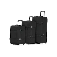 Bugatti Denver 3-Piece Travel Duffle on Wheels *Drop Ship*