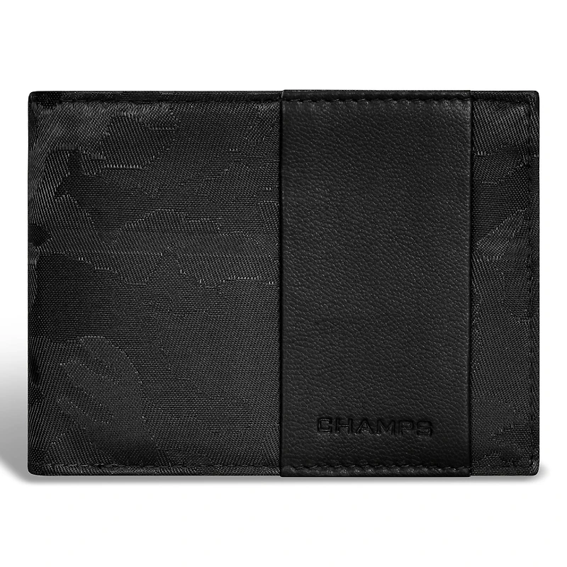 Camo / Leather Bi-Fold Wallet *Drop Ship*