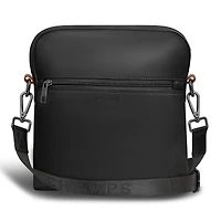 Onyx / Leather Cross-Body Bag *Drop Ship*