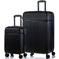 Vintage Black / 2-Piece Luggage Set *Drop Ship*