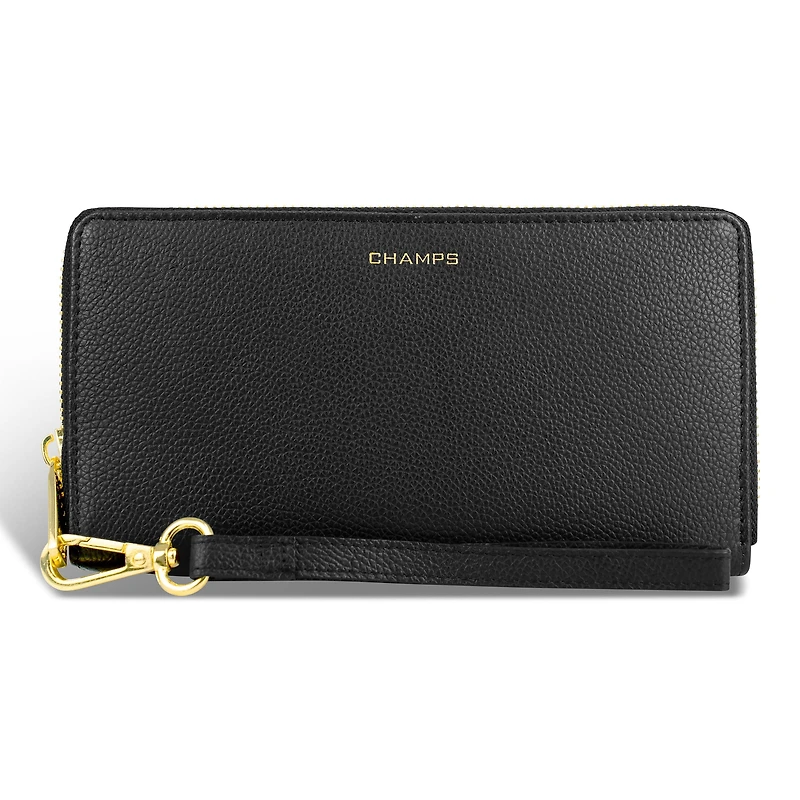 Gala / Leather Zip-Clutch Wallet *Drop Ship*