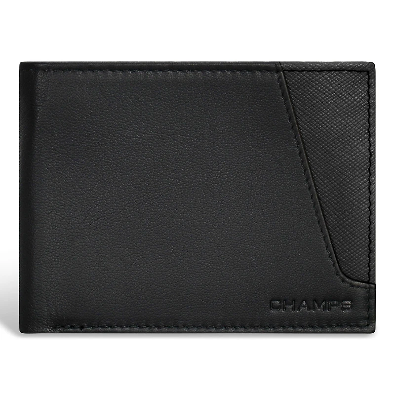 Iconic / Leather Top Wing Wallet *Drop Ship*