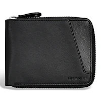 Iconic / Leather Zip Around Wallet *Drop Ship*
