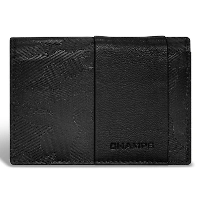 Camo / Leather Cardholder *Drop Ship*