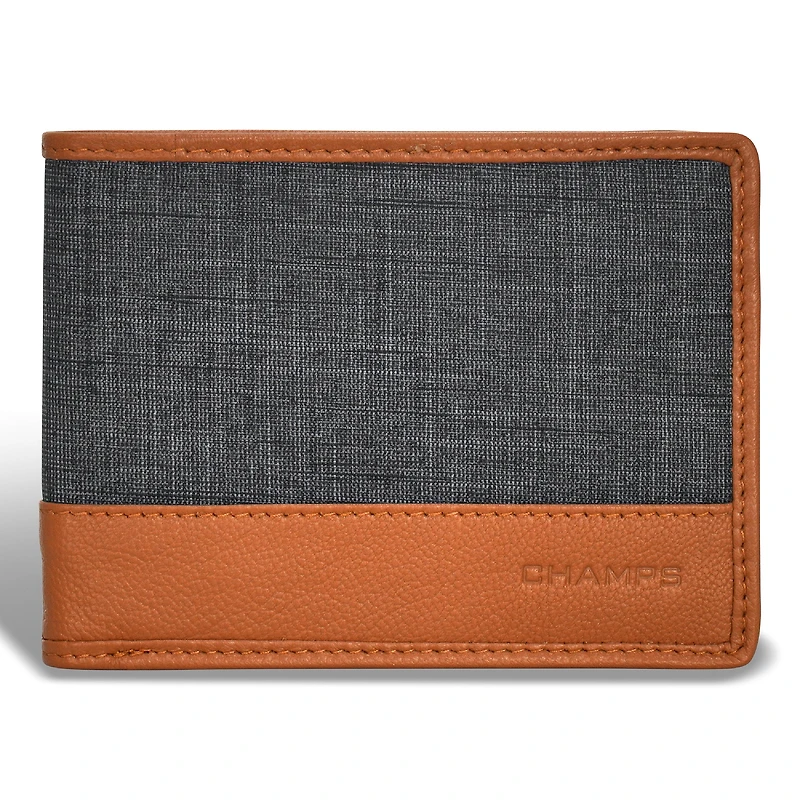 Denim / Leather Bi-Fold Wallet *Drop Ship*