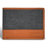 Denim / Leather Bi-Fold Wallet *Drop Ship*