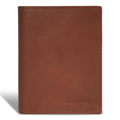 Onyx / Leather Vertical Wallet *Drop Ship*