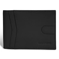 Onyx / Leather Access Top Wing Wallet *Drop Ship*