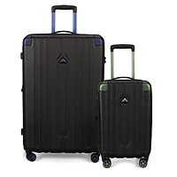 VENTE FINALE - Ensemble de 2 valises rigides Carnival