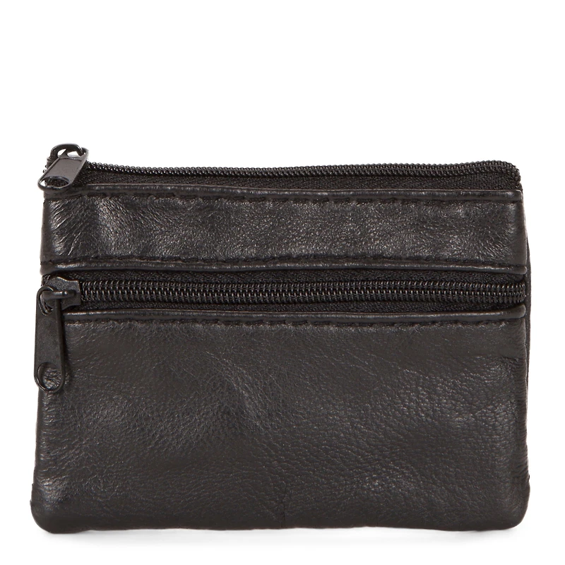 FINAL SALE Leather coin purse