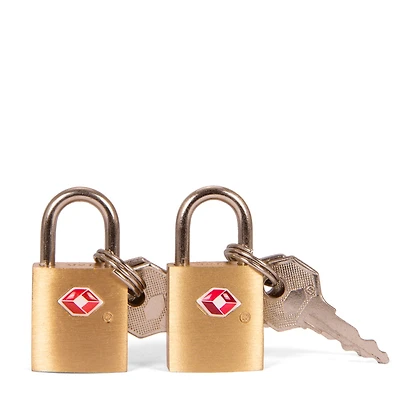 Ensemble de 2 cadenas à clé TSA