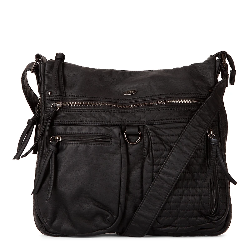 Cargo Quilted Expandable Crossbody Bag