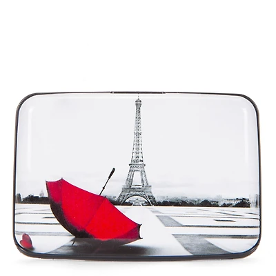 Porte-cartes en aluminium RFID, Paris