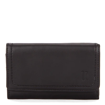 FINAL SALE Kara RFID Flap Leather Wallet