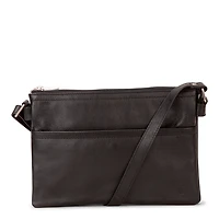 FINAL SALE Small Leather RFID Crossbody