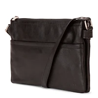 Petit Sac à bandoulière en cuir RFID