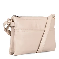 Petit Sac à bandoulière en cuir RFID