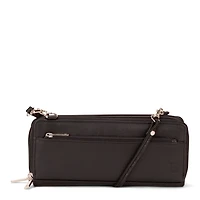 FINAL SALE Karine RFID Leather Accordian Crossbody Wallet