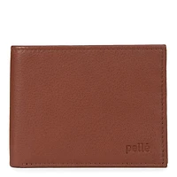 FINAL SALE Leather Slim Fold RFID Wallet