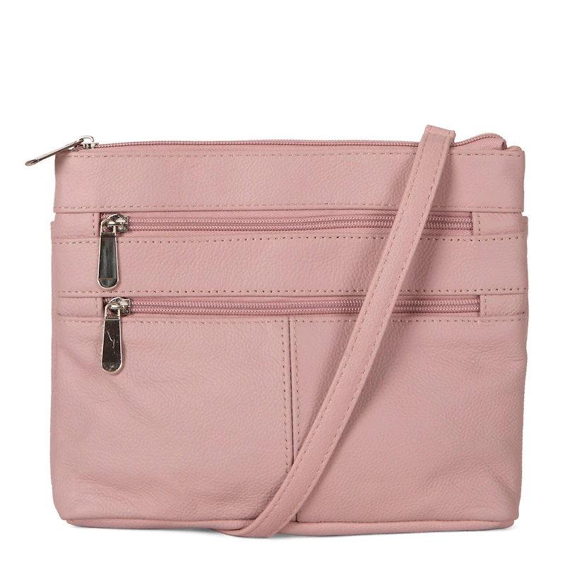 Sac à bandoulière multi-zip RFID Mini Essential