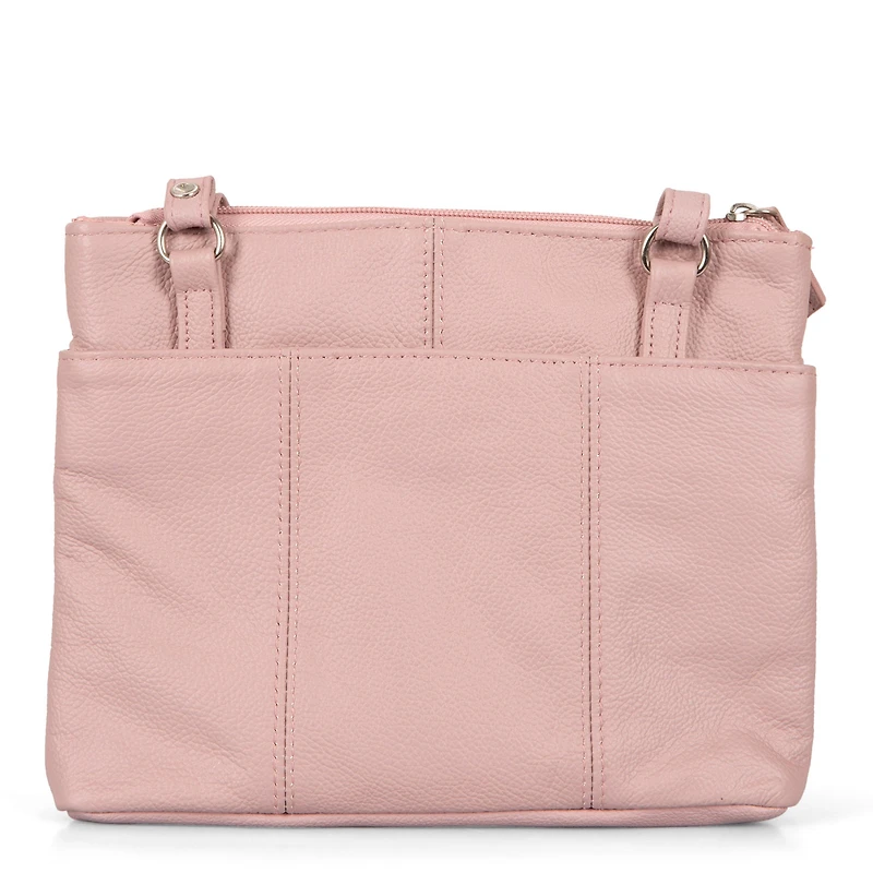 Sac à bandoulière multi-zip RFID Mini Essential