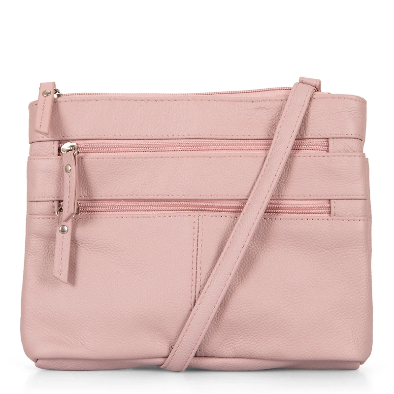 Sac à bandoulière multi-zip RFID Mini Essential
