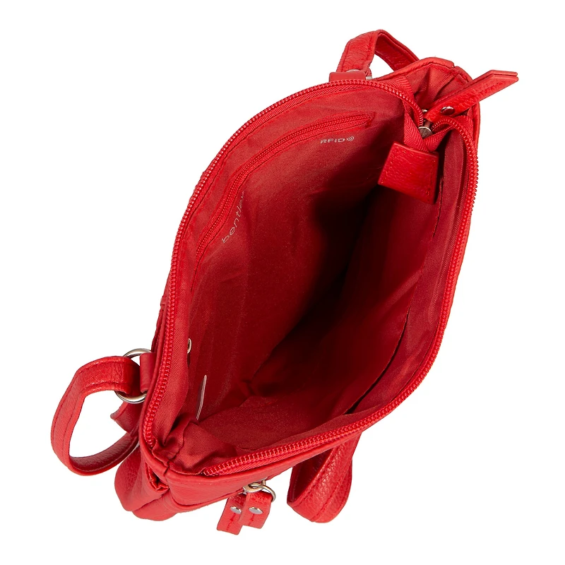 Sac à bandoulière multi-zip RFID Mini Essential